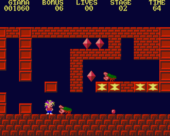 The Great Giana Sisters STe Screenshot 10 (Atari ST)