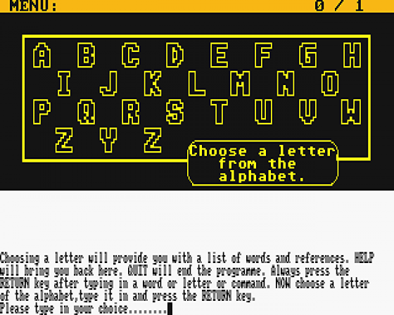 The History File v1.1 Screenshot 7 (Atari ST)