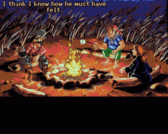 The Secret Of The Monkey Island II: LeChuck's Revenge ScummVM Lite Screenshot 7 (Atari ST)