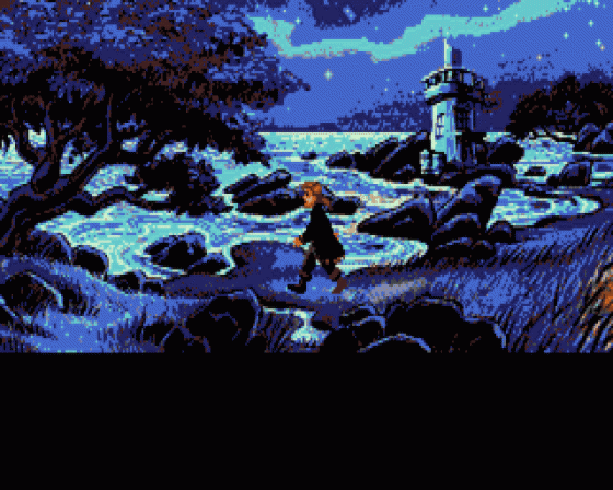 The Secret Of The Monkey Island II: LeChuck's Revenge ScummVM Lite Screenshot 8 (Atari ST)