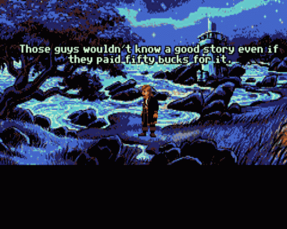 The Secret Of The Monkey Island II: LeChuck's Revenge ScummVM Lite Screenshot 9 (Atari ST)