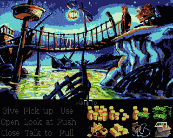 The Secret Of The Monkey Island II: LeChuck's Revenge ScummVM Lite Screenshot 11 (Atari ST)