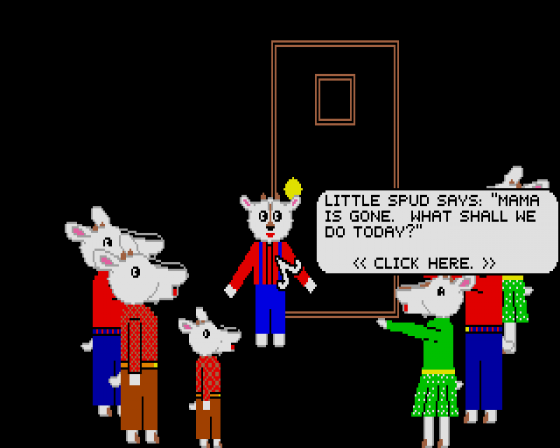 The Wolf and the 7 Kids Screenshot 5 (Atari ST)