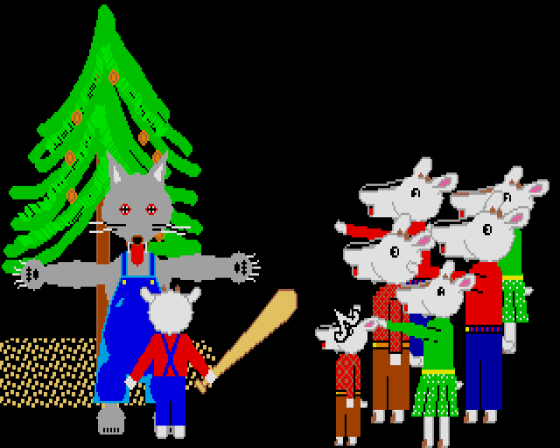 The Wolf and the 7 Kids Screenshot 7 (Atari ST)