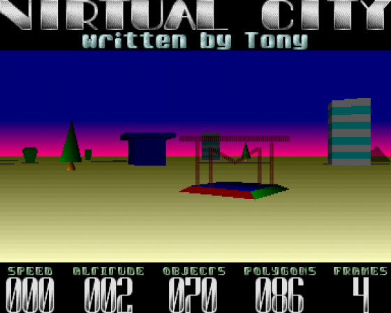 Virtual City Screenshot 5 (Atari ST)