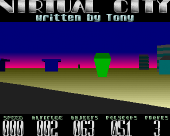 Virtual City Screenshot 6 (Atari ST)