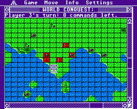 World Conquest 0.3 Beta Screenshot 8 (Atari ST)