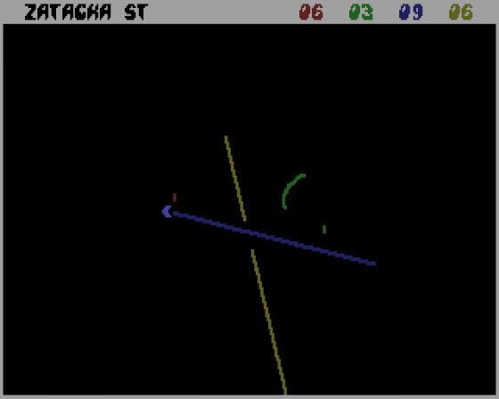 Zatacka ST Screenshot 5 (Atari ST)