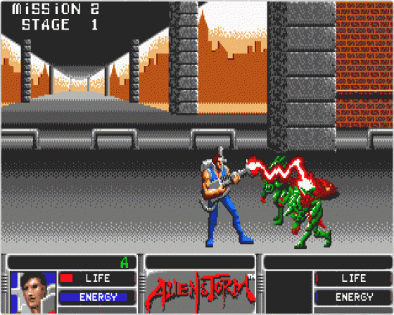 Alien Storm Screenshot 6 (Atari ST)