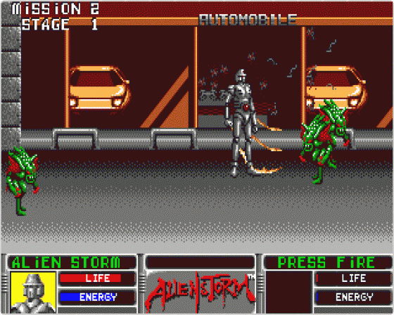 Alien Storm Screenshot 7 (Atari ST)