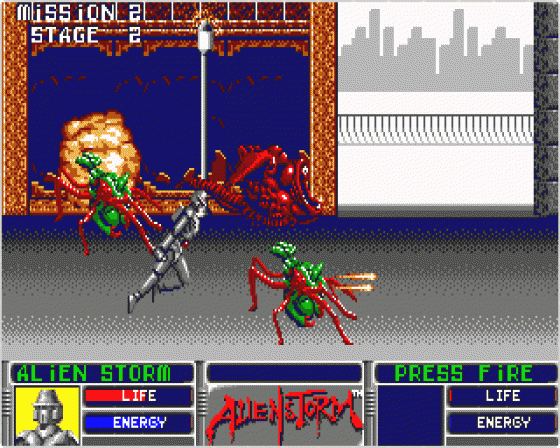 Alien Storm Screenshot 8 (Atari ST)