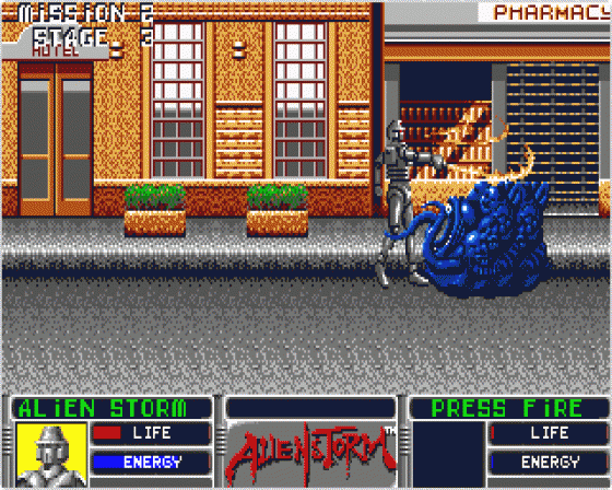 Alien Storm Screenshot 9 (Atari ST)