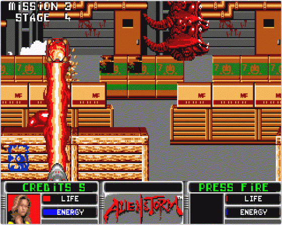 Alien Storm Screenshot 14 (Atari ST)