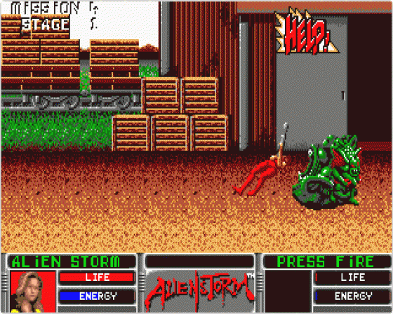 Alien Storm Screenshot 18 (Atari ST)