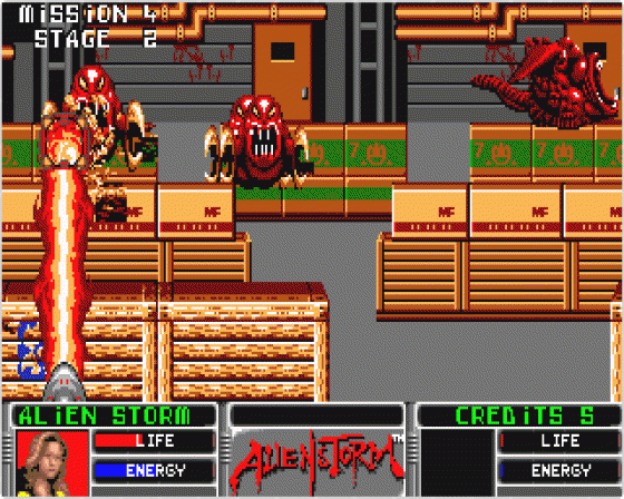 Alien Storm Screenshot 19 (Atari ST)