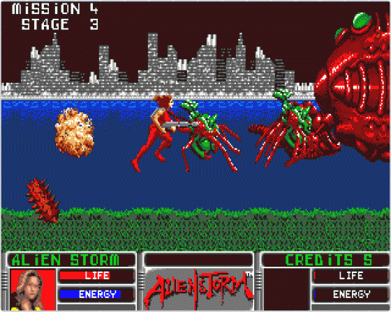 Alien Storm Screenshot 20 (Atari ST)