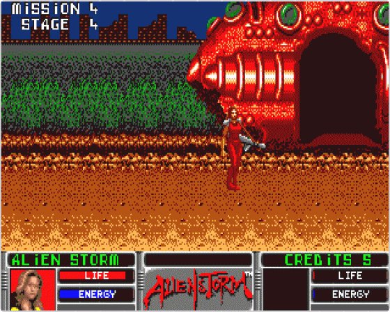 Alien Storm Screenshot 21 (Atari ST)