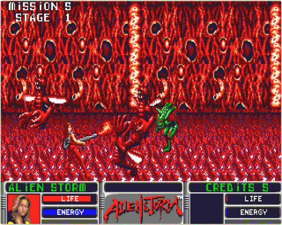 Alien Storm Screenshot 24 (Atari ST)