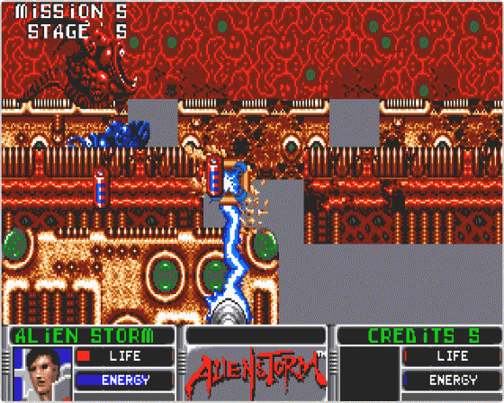 Alien Storm Screenshot 26 (Atari ST)