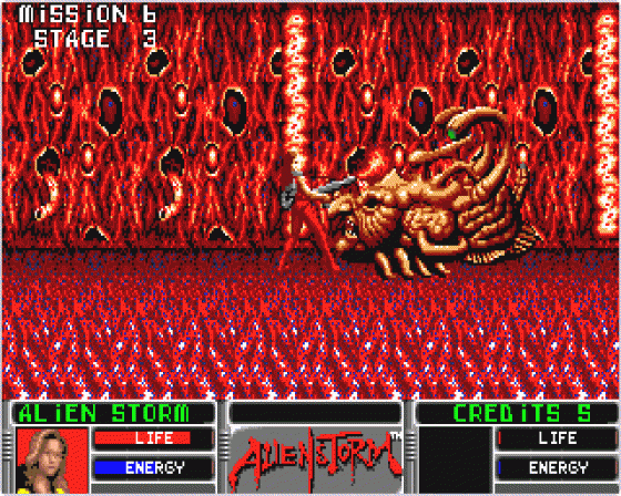 Alien Storm Screenshot 28 (Atari ST)