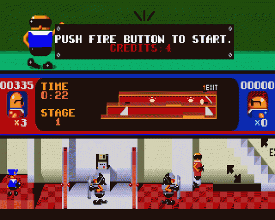 Bonanza Bros. Screenshot 10 (Atari ST)