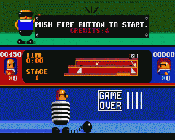 Bonanza Bros. Screenshot 12 (Atari ST)