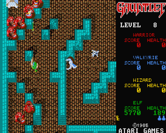 Gauntlet Screenshot 20 (Atari ST)