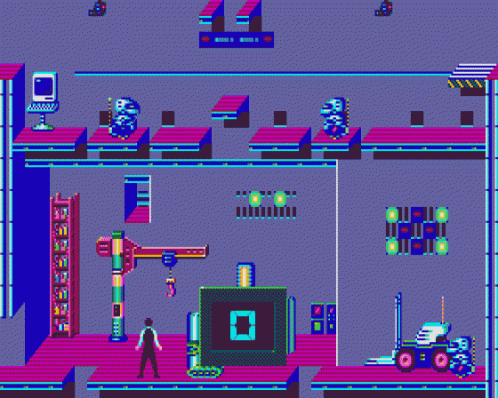 Impossible Mission II Screenshot 5 (Atari ST)