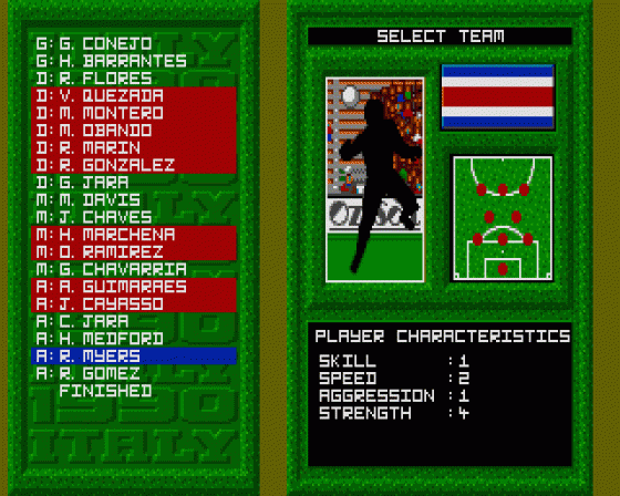 Italy 1990: Winners Edition Screenshot 7 (Atari ST)