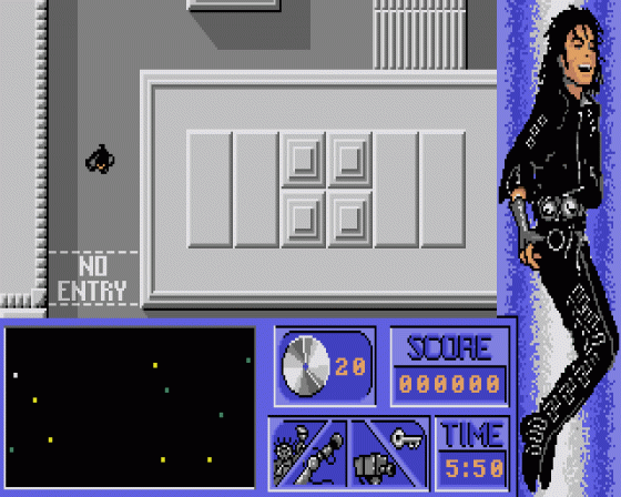 Moonwalker: The Computer Game Screenshot 8 (Atari ST)