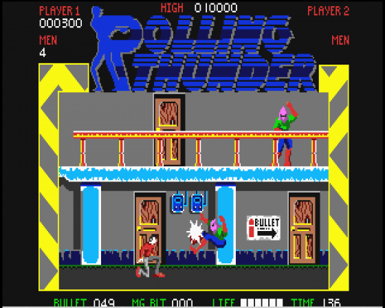 Rolling Thunder Screenshot 10 (Atari ST)