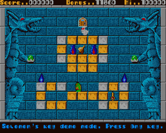 Solomon's Key Screenshot 5 (Atari ST)