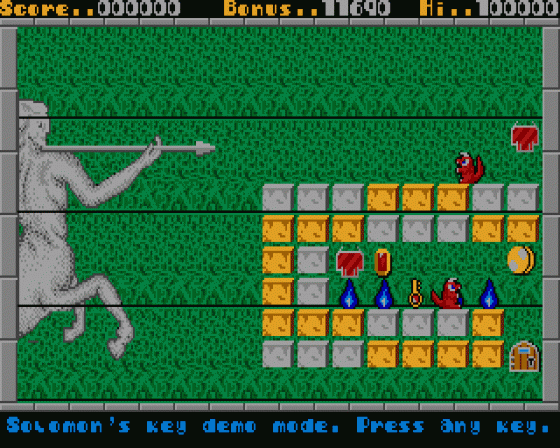 Solomon's Key Screenshot 6 (Atari ST)