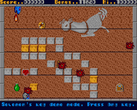 Solomon's Key Screenshot 7 (Atari ST)