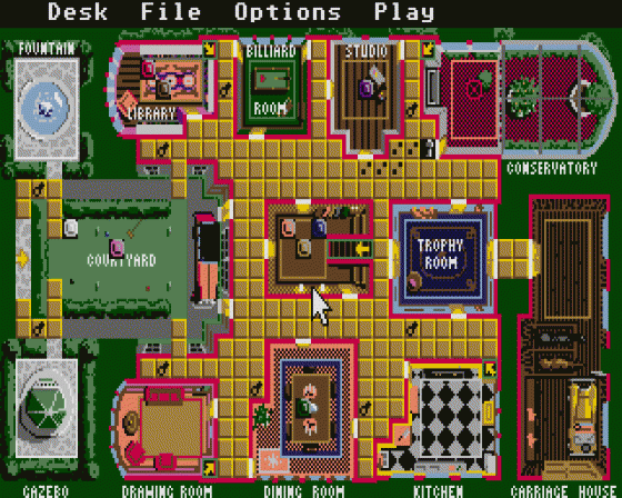 Cluedo - Master Detective Screenshot 13 (Atari ST)