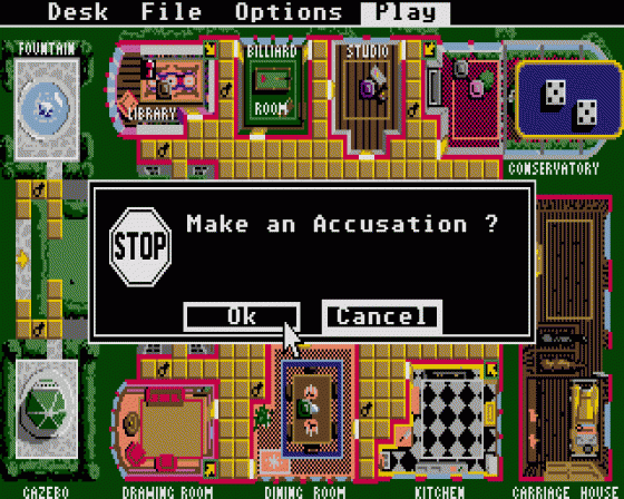 Cluedo - Master Detective Screenshot 14 (Atari ST)