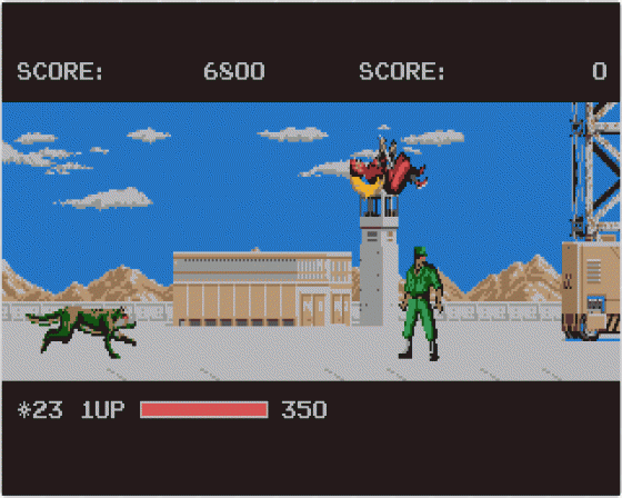 Ninja Warriors Screenshot 6 (Atari ST)