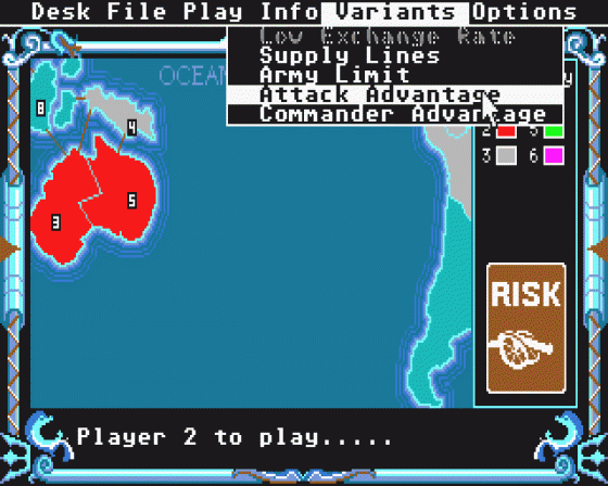 Risk Screenshot 11 (Atari ST)