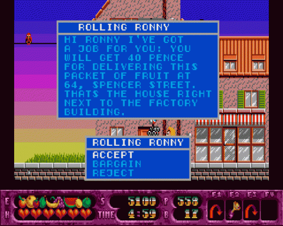 Rolling Ronny Screenshot 13 (Atari ST)