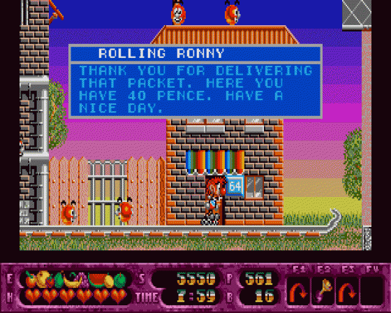 Rolling Ronny Screenshot 15 (Atari ST)