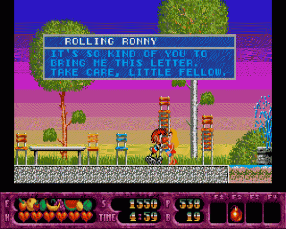 Rolling Ronny Screenshot 24 (Atari ST)