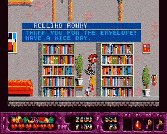 Rolling Ronny Screenshot 40 (Atari ST)