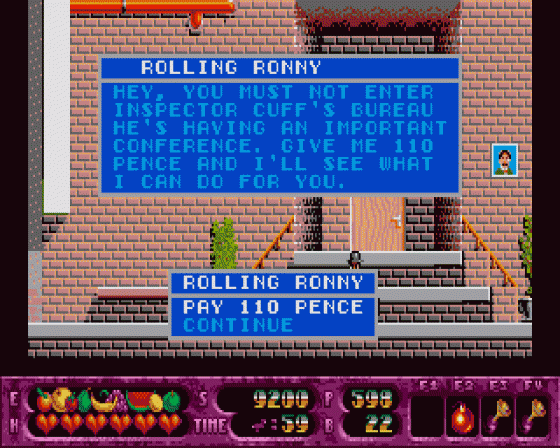 Rolling Ronny Screenshot 41 (Atari ST)