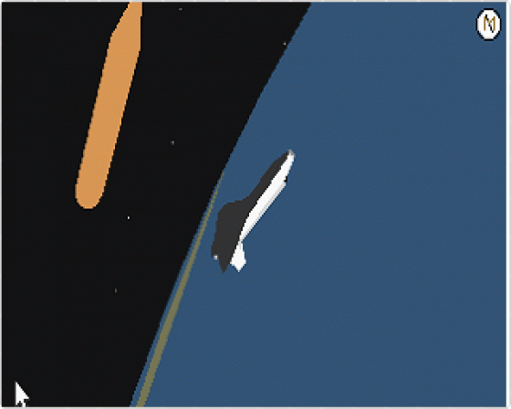 Shuttle: The Space Flight Simulator Screenshot 12 (Atari ST)