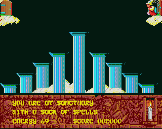 Sorcery Plus Screenshot 7 (Atari ST)