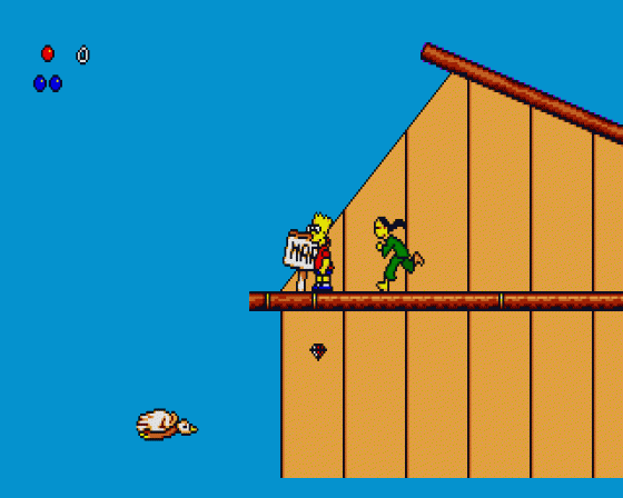 The Simpsons: Bart vs the World Screenshot 11 (Atari ST)