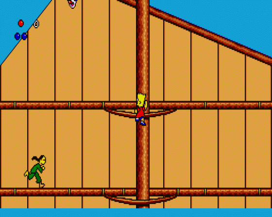 The Simpsons: Bart vs the World Screenshot 12 (Atari ST)