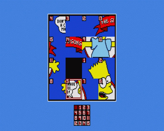 The Simpsons: Bart vs the World Screenshot 15 (Atari ST)