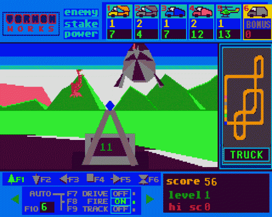 Super Highway Screenshot 5 (Atari ST)