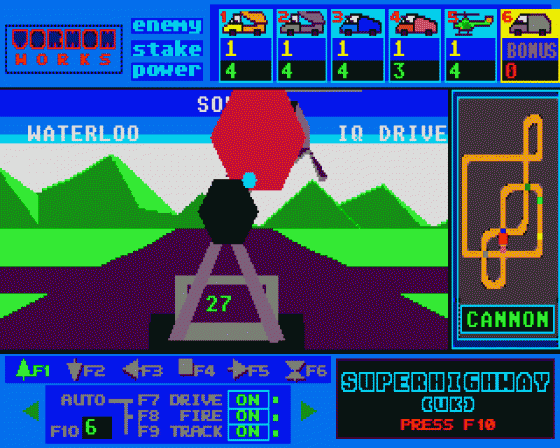 Super Highway Screenshot 6 (Atari ST)